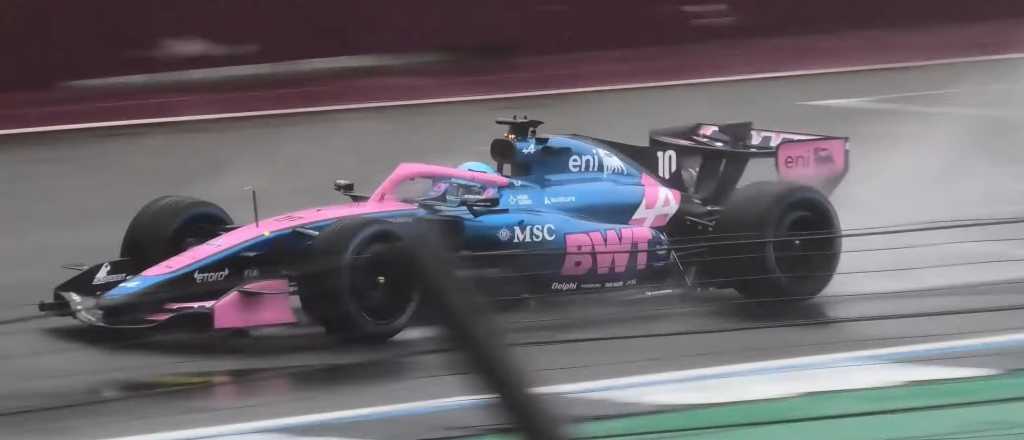 Video: Alpine prob&oacute; el nuevo auto de Colapinto en Silverstone