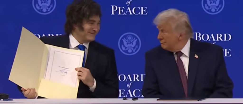 Milei firm&oacute; la participaci&oacute;n de Argentina en el Consejo de Paz