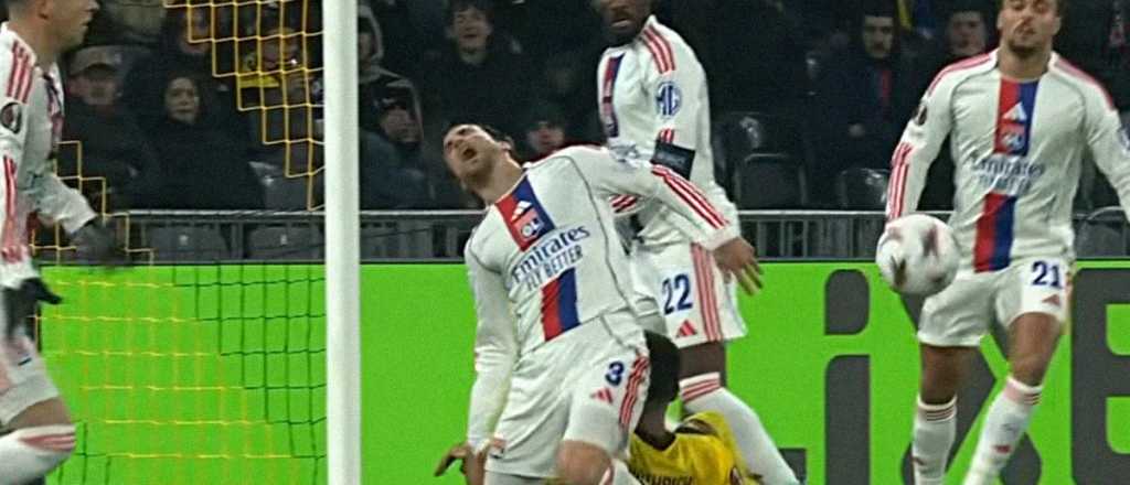 Video: la fea lesión de Tagliafico que encendió las alarmas en la Selección