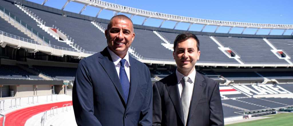 David Trezeguet volvió a River: qué función tendrá el campeón mundial