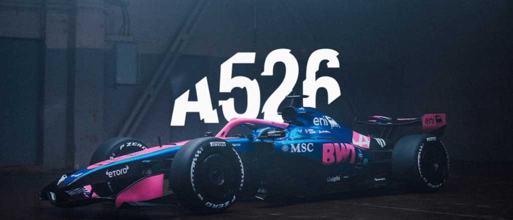 Alpine present&oacute; el nuevo auto que tendr&aacute; Colapinto en la F&oacute;rmula 1