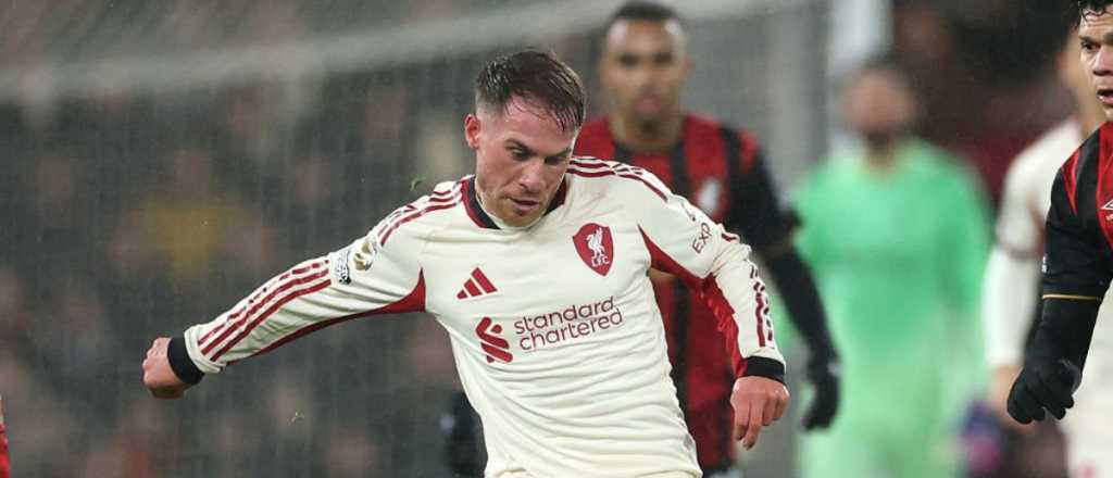 El Liverpool de Mac Allister no levanta y perdió en un final dramático