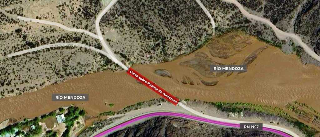 No se podrá cruzar a la Costa Norte del Dique Potrerillos este miércoles