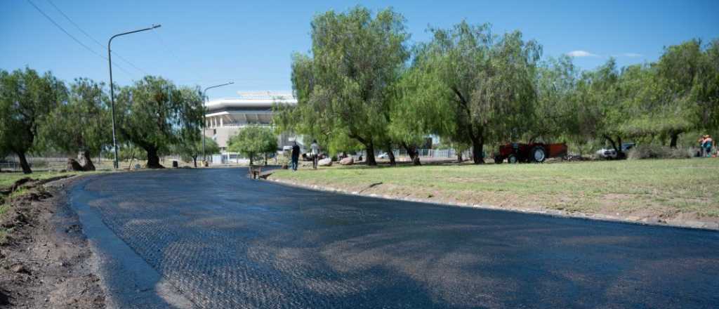 As&iacute; avanzan las obras en la rotonda del Parque de los Pueblos Originarios