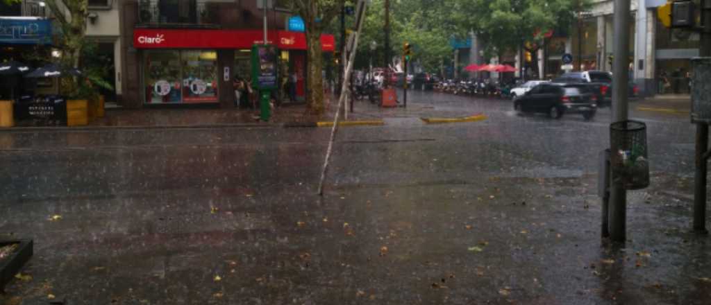 Alerta amarilla por tormentas, granizo y calor extremo este jueves