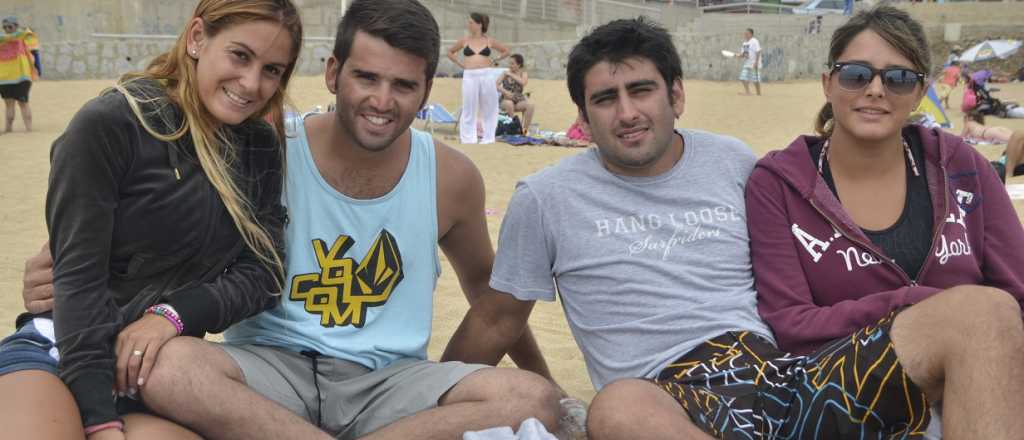 Mendocinos en Reñaca: playa, nubes y esperas en Aduana (nueva tanda de fotos)