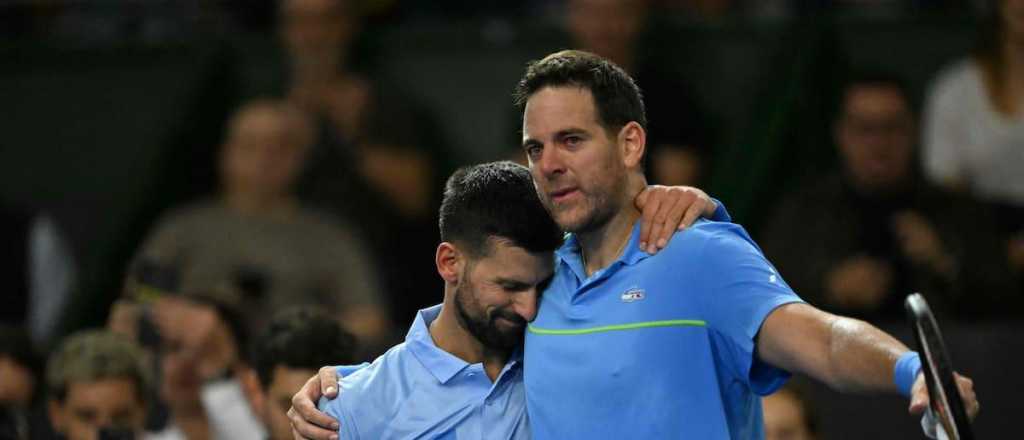 "Te amo, amigo": la emoci&oacute;n de Djokovic al ver a Del Potro