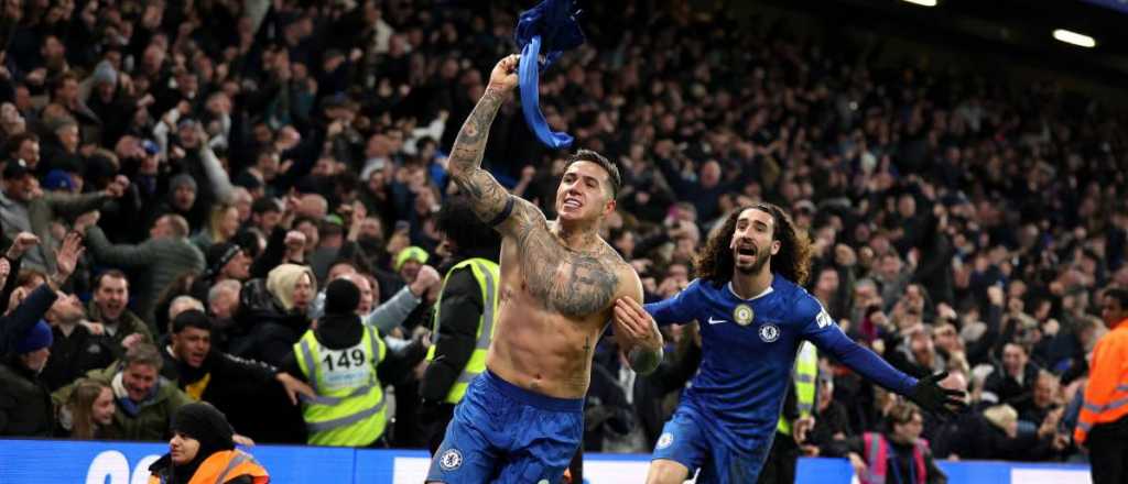 Video: golazo agónico de Enzo Fernández para un triunfo épico del Chelsea