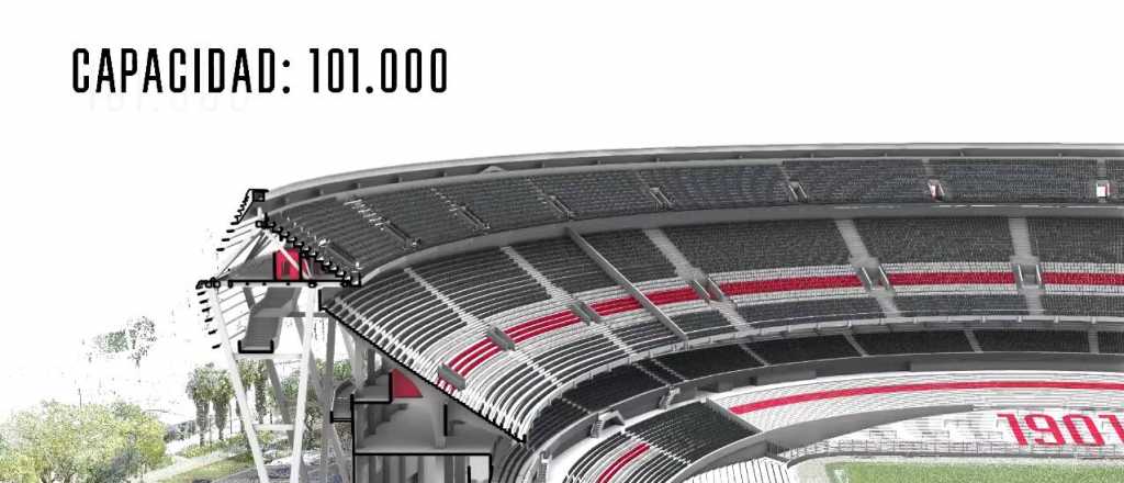 As&iacute; ser&aacute; la impactante obra de ampliaci&oacute;n del estadio Monumental