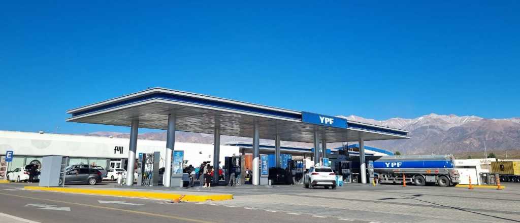 Inhabilitaron la YPF de Uspallata donde funciona el Área de Control Integrado