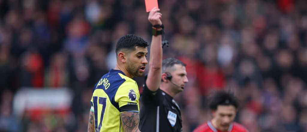 En conflicto con Tottenham, el Cuti vio la roja y tendrá una sanción durísima