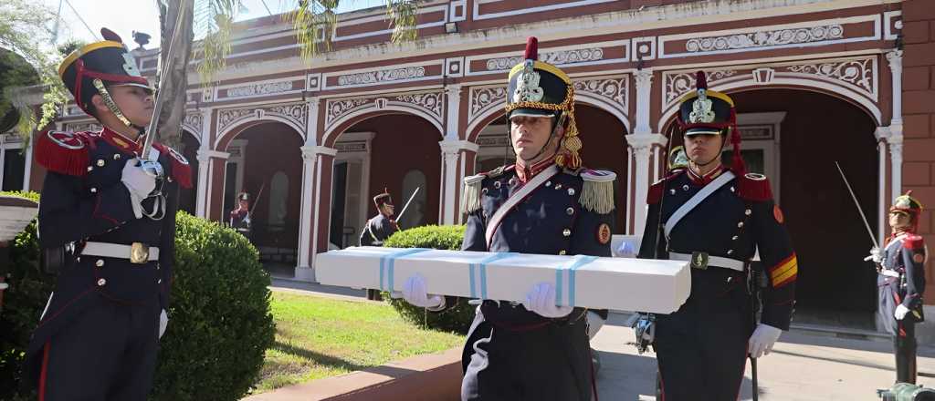 Videos: el sable corvo de San Mart&iacute;n lleg&oacute; a San Lorenzo