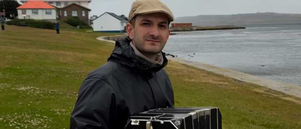 Una interpretaci&oacute;n del Himno Nacional en Malvinas conmovi&oacute; las redes