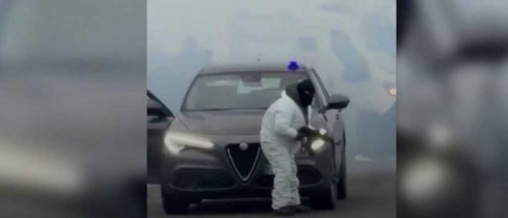 Asalto de pel&iacute;cula a un furg&oacute;n blindado con explosiones y tiroteos