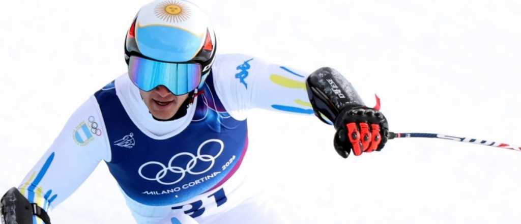 Tiziano Gravier debut&oacute; en los Juegos de Invierno con un resultado hist&oacute;rico