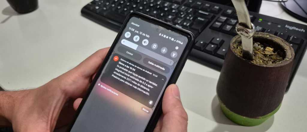 C&oacute;mo funciona la alerta que avis&oacute; a los mendocinos antes del temblor