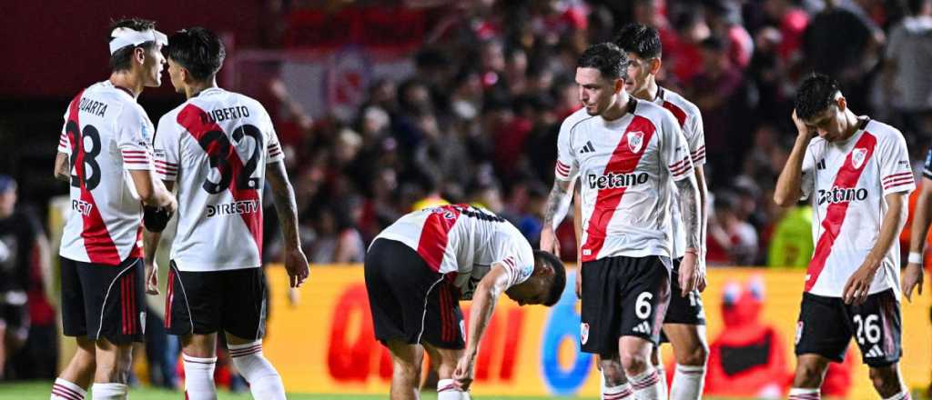 River no levanta y perdi&oacute; con Argentinos Juniors