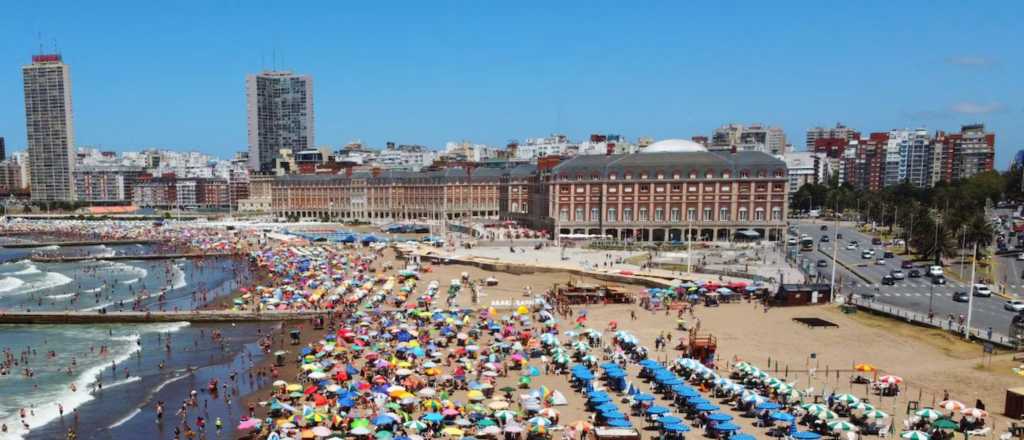 Récord: Mar del Plata tuvo el mar más caliente de los últimos 20 años