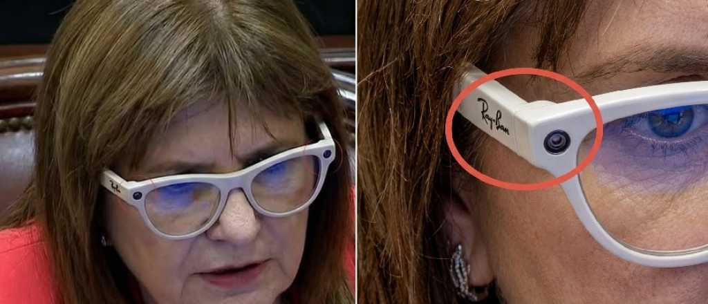 Los "anteojos inteligentes" de Bullrich en el Senado y su explicaci&oacute;n