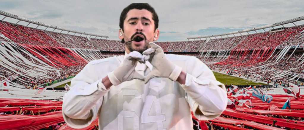 El regalo que recibió Bad Bunny y enloqueció a los hinchas de River
