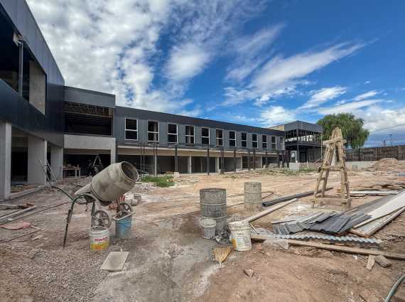 Las Heras triplicó la superficie de construcción tramitada en 2025