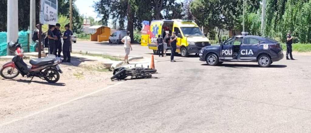 Junín: cayó de su moto en solitario y está grave