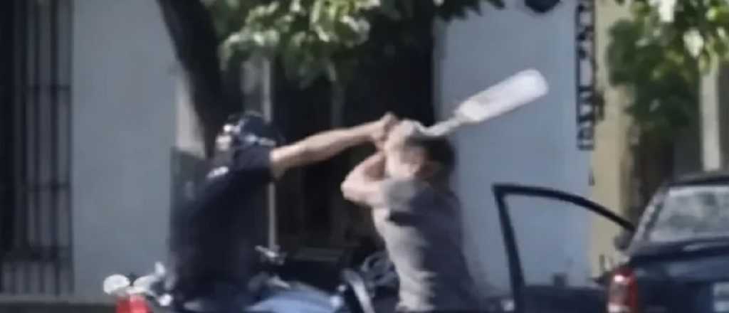 Videos: mat&oacute; a golpes a otro hombre por una discusi&oacute;n de tr&aacute;nsito