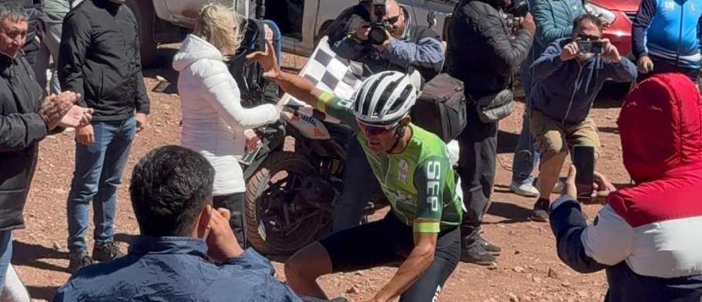 José Autran se quedó con la etapa más dura de la Vuelta de Mendoza