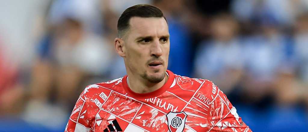 Preocupación en River: regresó Franco Armani y se volvió a lesionar