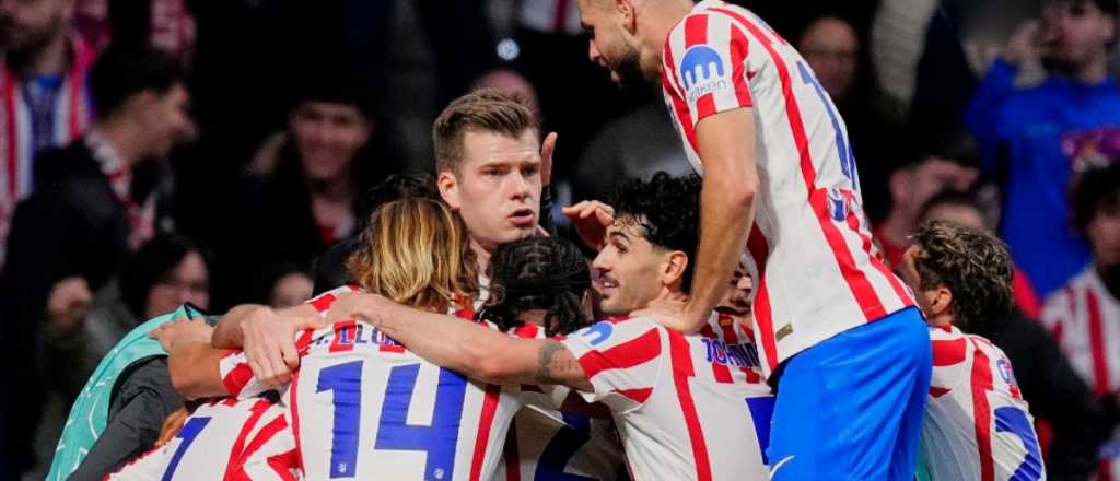 Atl&eacute;tico de Madrid gole&oacute; a Brujas y se meti&oacute; en octavos de final