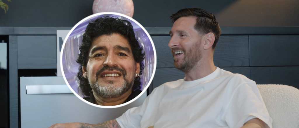  "Diego era una cosa de locos": el emotivo recuerdo de Messi sobre Maradona