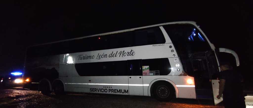 Detuvieron a un chofer de micro de larga distancia por manejar ebrio en Maip&uacute; 