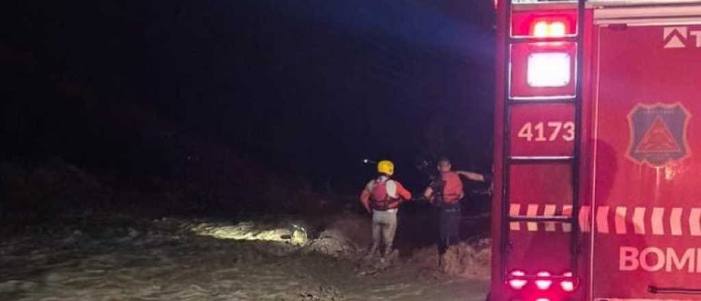 Rescataron a un hombre atrapado en un cauce en Luj&aacute;n de Cuyo