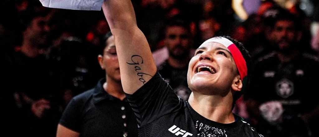 La argentina Ailín Pérez arrasa en la UFC y sumó su sexta victoria