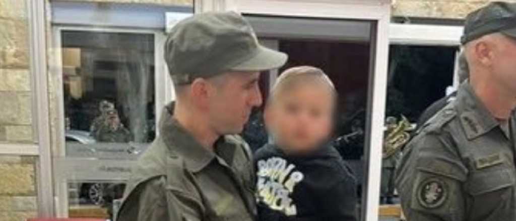 Nahuel Gallo lleg&oacute; a Argentina: se reencontr&oacute; con su esposa y su hijo