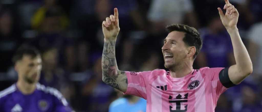 El Inter Miami ganó el clásico con doblete de Messi