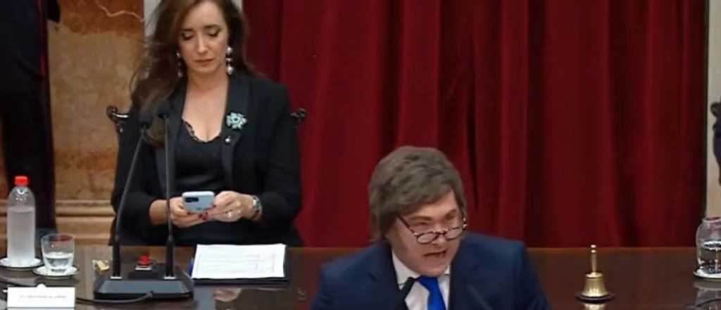 "Opositores y propios nos atacaron": la chicana de Milei a Villarruel