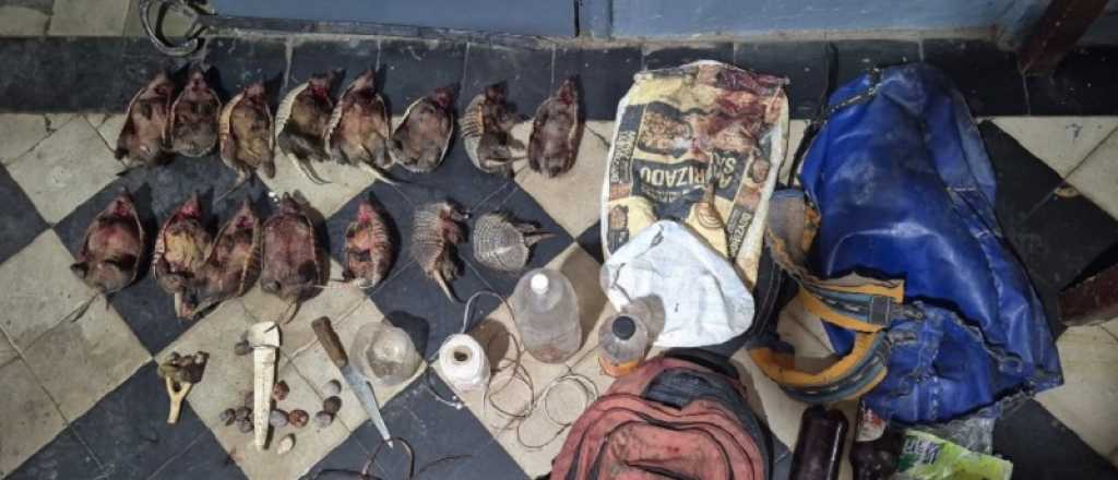 Detuvieron a dos personas por caza ilegal en el Valle de Uco