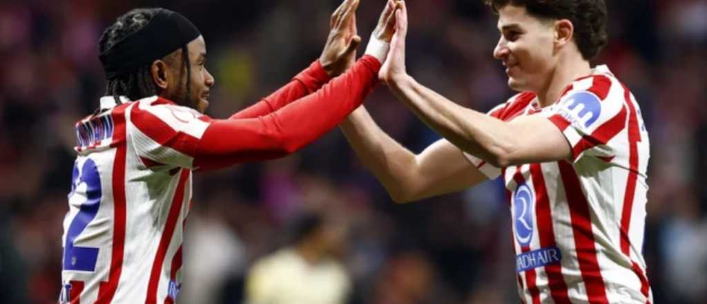 El Atl&eacute;tico del Cholo fue goleado por Barcelona pero se clasific&oacute;