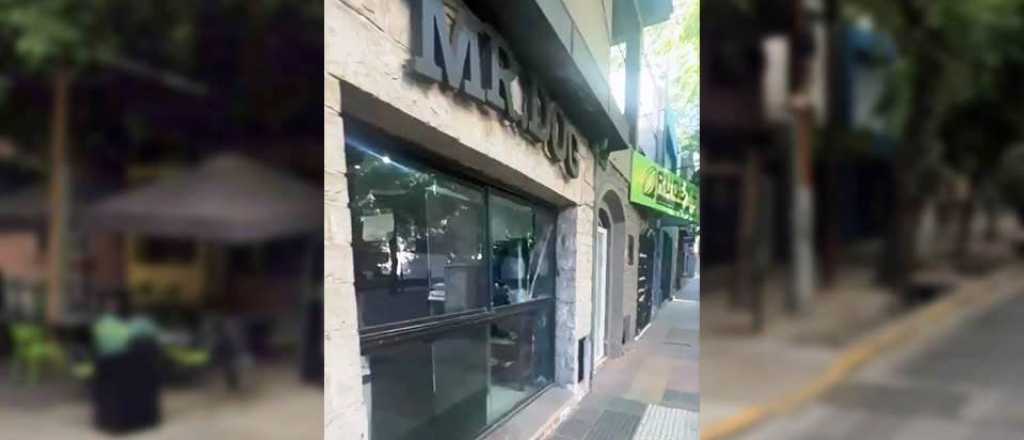 Pelea y un vidrio roto en el Mr. Dog de Col&oacute;n y Patricias Mendocinas