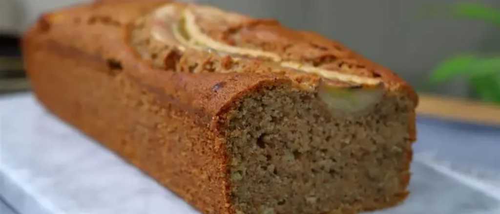 Bizcochuelo integral de banana: rico, nutritivo y listo en solo media hora