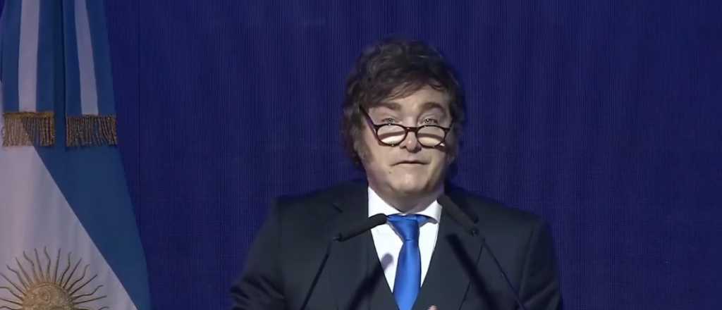 Milei: "El Estado es el ladr&oacute;n estacionario, por eso lo estamos corriendo"