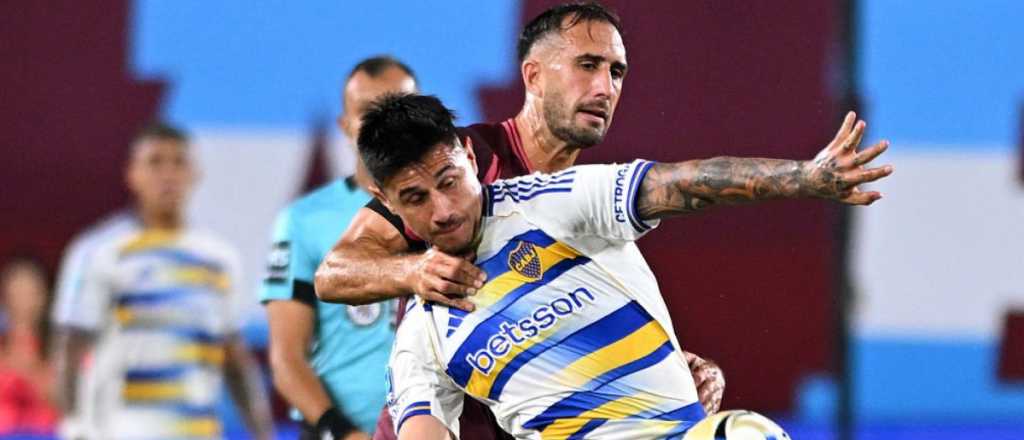 Boca golea por 3 a 0 a Lan&uacute;s en la Fortaleza