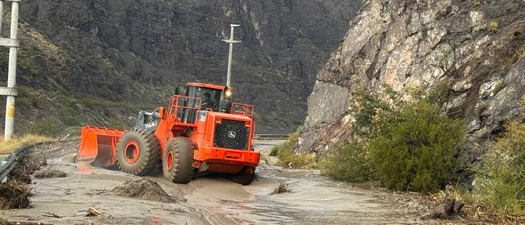 Habilitaron la Ruta 7 en ambos sentidos y piden circular con precaución