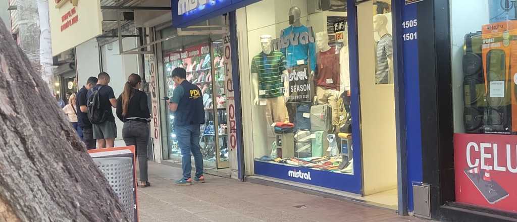 Robaron en una joyería en la Av. San Martín