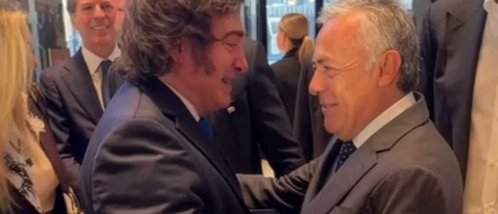 Cornejo busca inversores junto a Milei en EE.UU.