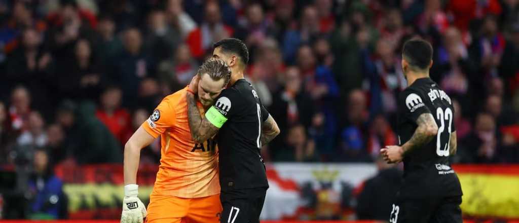 Gracias a errores ins&oacute;litos, el Atleti gole&oacute; al Tottenham