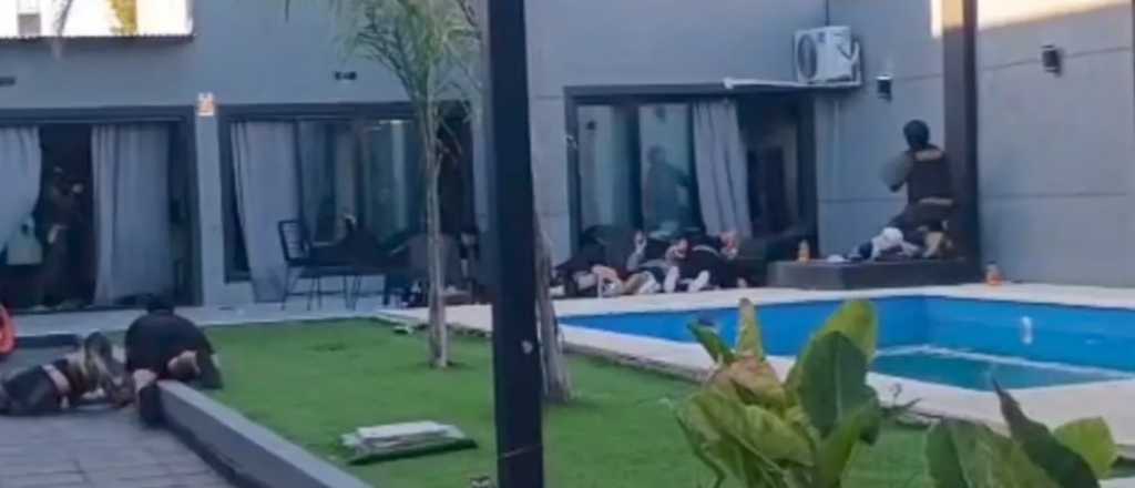 Fuerte video del tiroteo con muerto en una fiesta delictiva de Lomas de Zamora