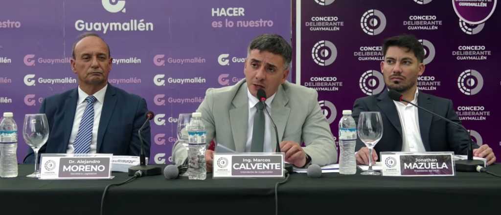 Calvente anunci&oacute; la construcci&oacute;n de un parque solar y 800 viviendas en Guaymall&eacute;n