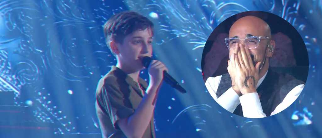La emotiva actuación de un niño de 13 años que hizo llorar a Abel Pintos